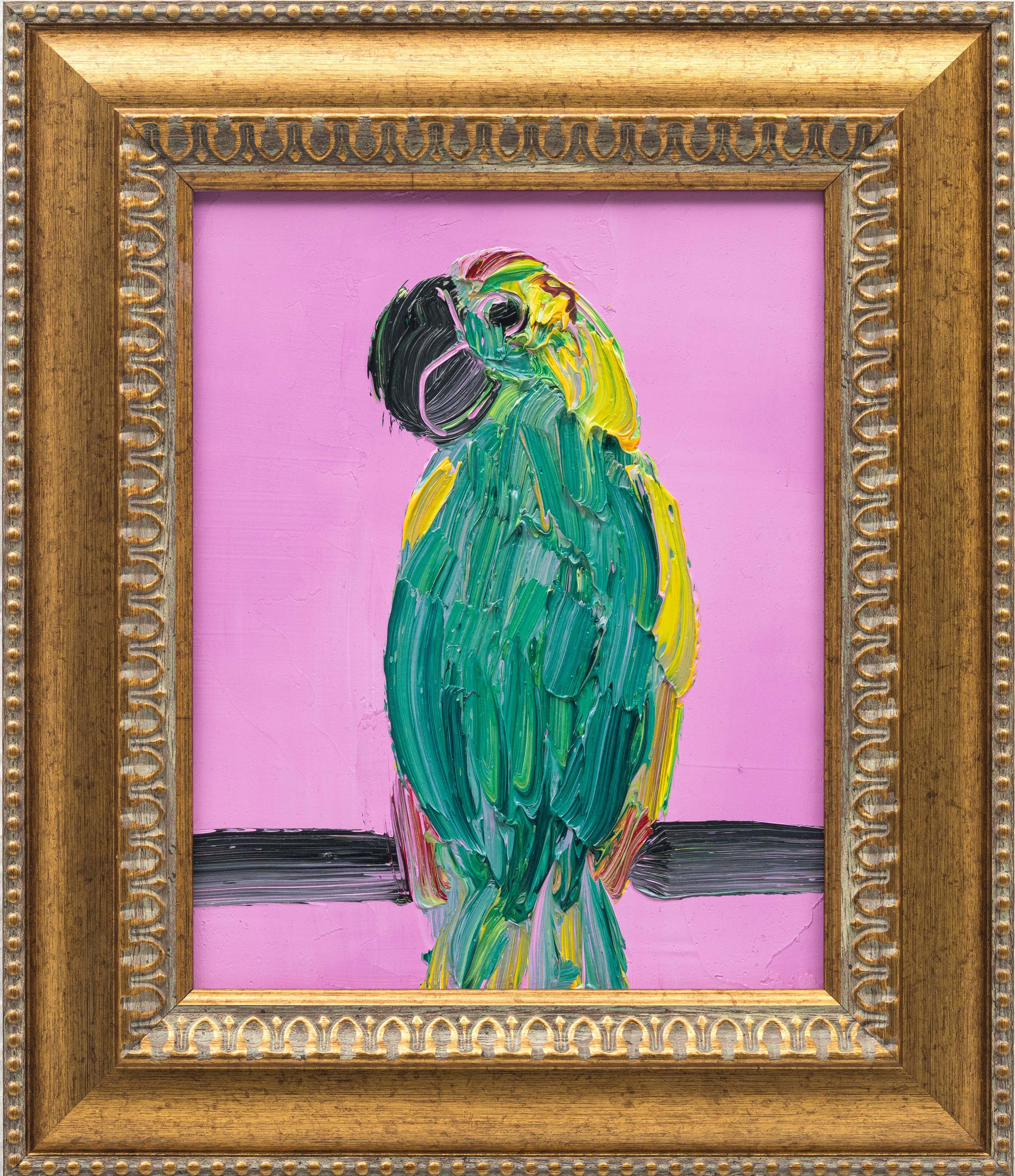 Hunt Slonem "Parrot" Bird