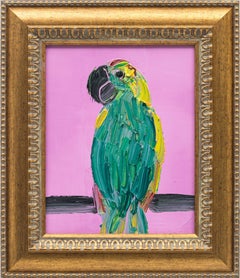 Hunt Slonem "Parrot" Bird