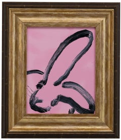 Hunt Slonem "Pillow Talk" Bunny