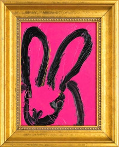 Hunt Slonem "Pink All Over" Single Bunny