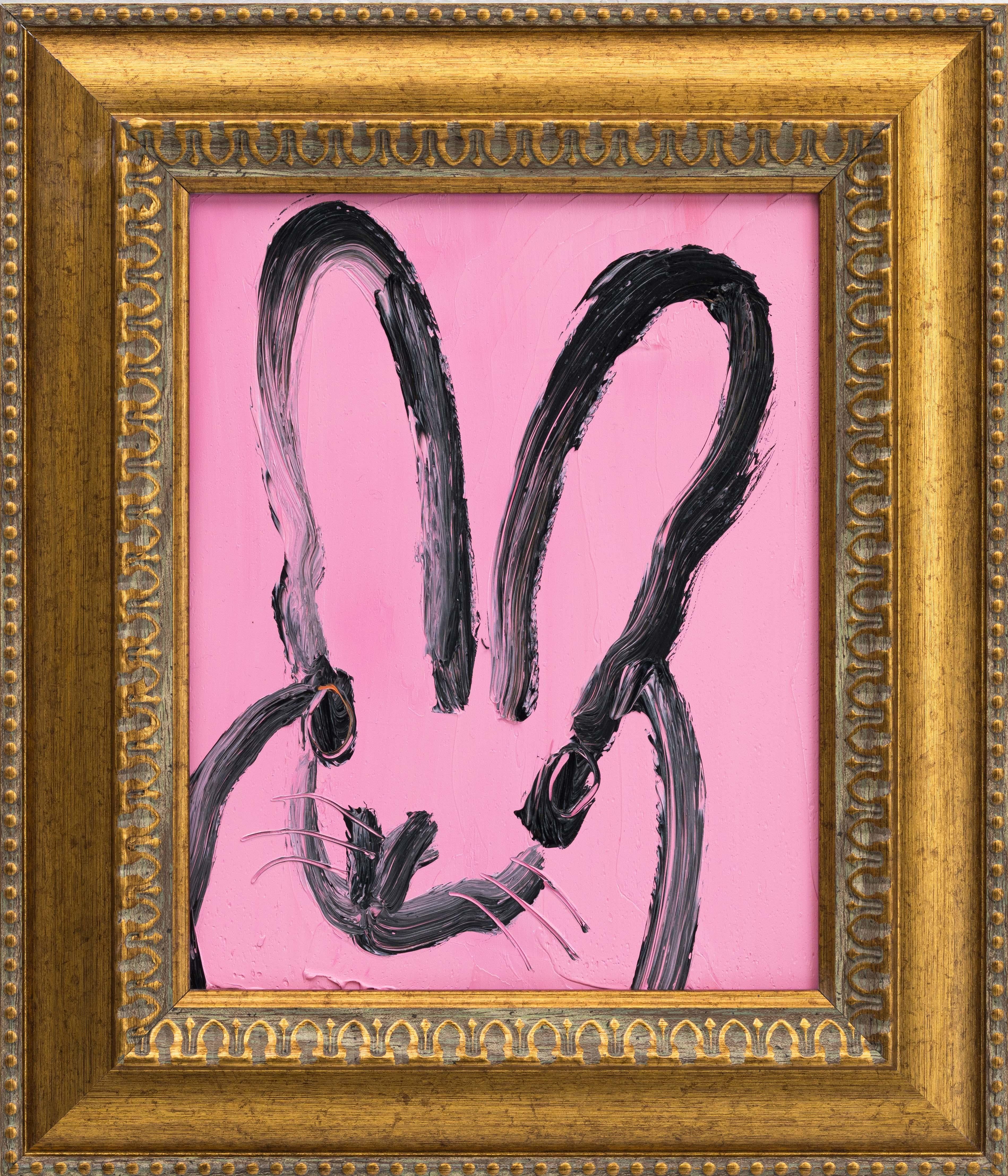 Hunt Slonem "Pink Play" Bunny