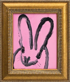 Hunt Slonem "Pink Play" Bunny