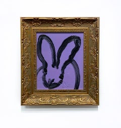 Hunt Slonem "Purple Pasture" Bunny