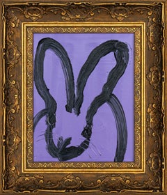 Hunt Slonem "Purple Pasture" Bunny