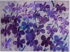Hunt Slonem "Rotchild's Vandas" Floreale