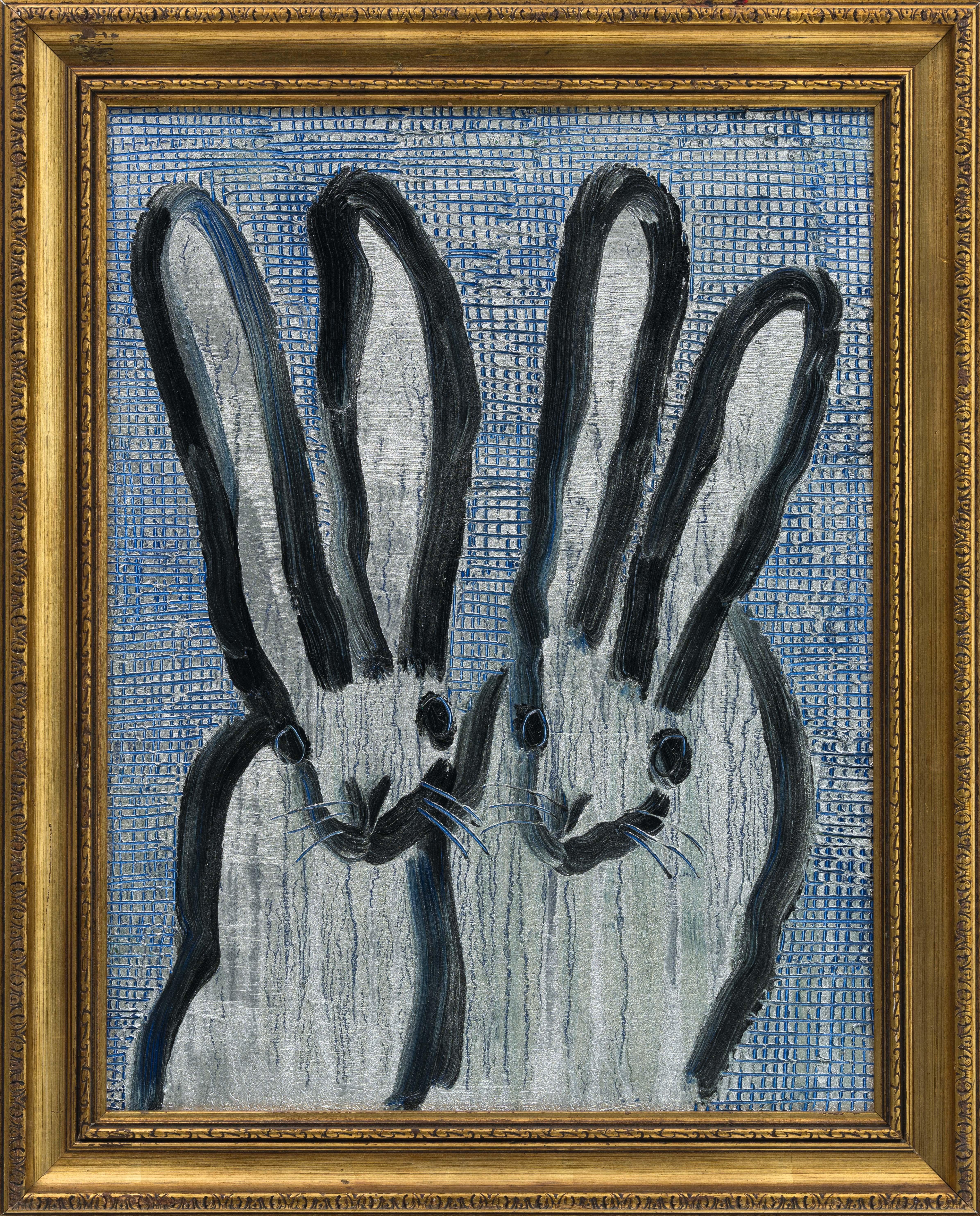 Hunt Slonem "Score" Bunnies