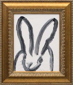Hunt Slonem "Serge" Original bunny painting in oil