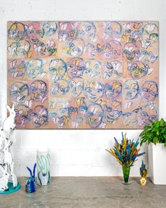 Hunt Slonem "I Siddha e le farfalle giocano con la coscienza".