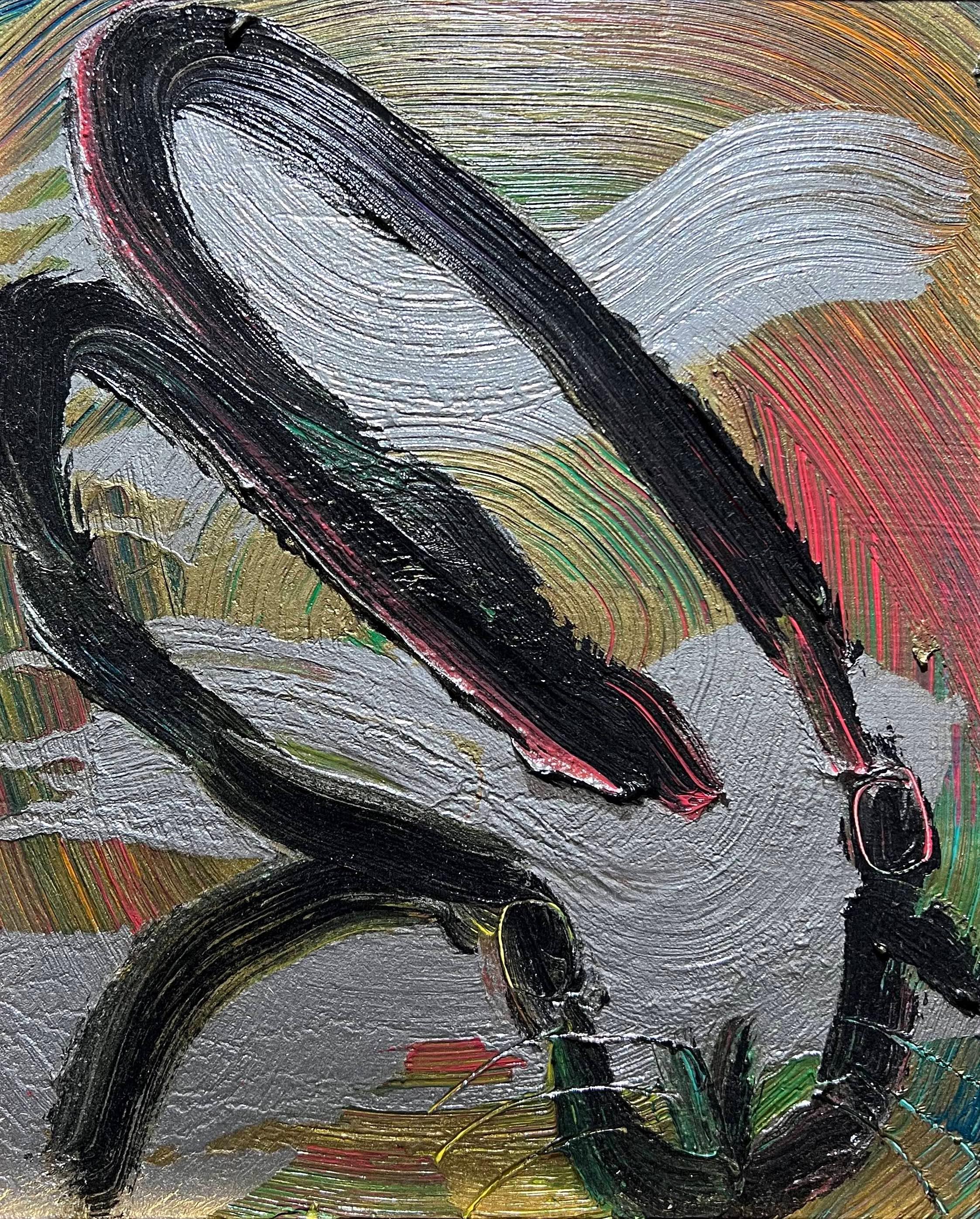 Hunt Slonem - Side Show II im Angebot 2