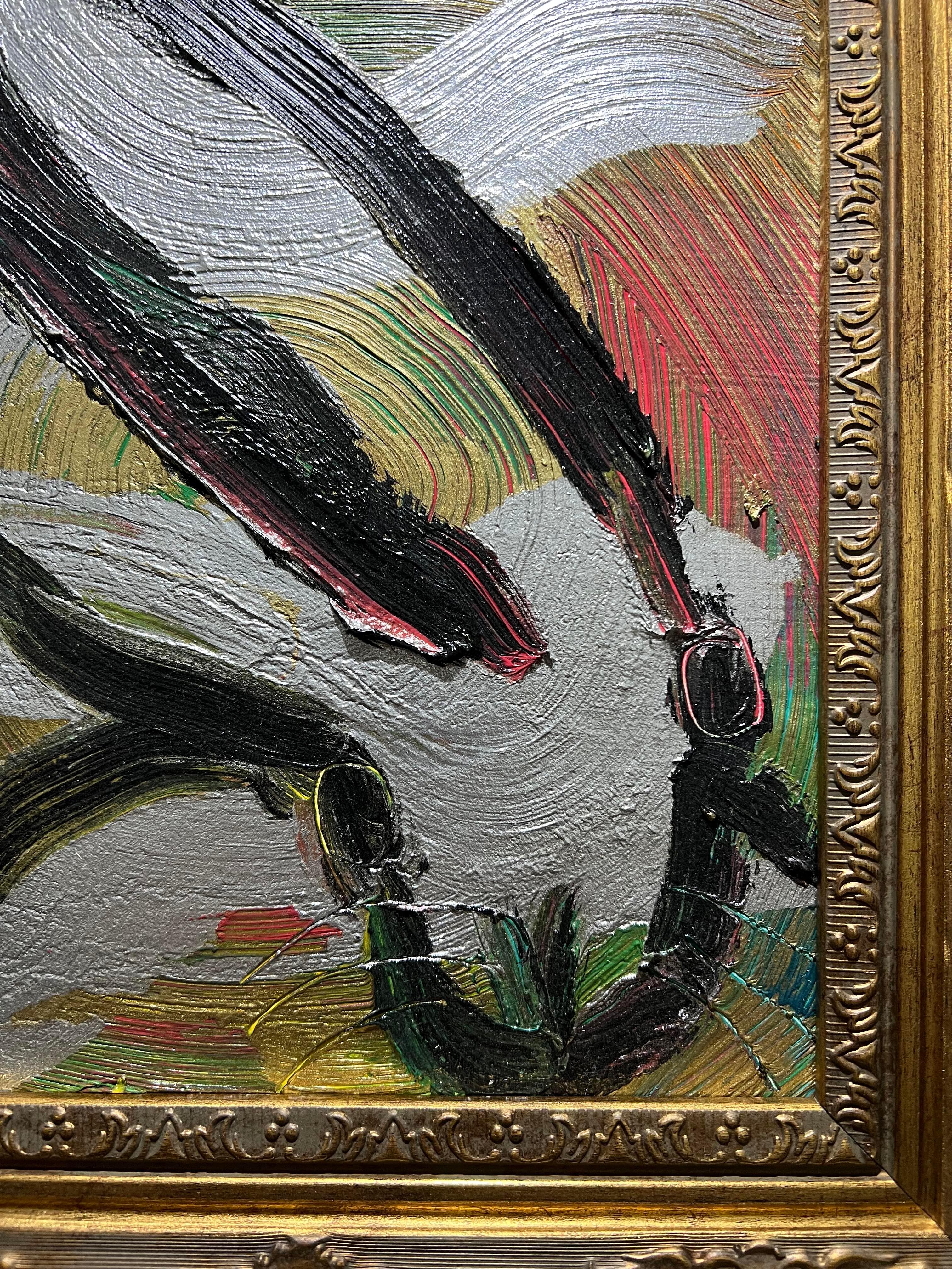 Hunt Slonem - Side Show II im Angebot 3