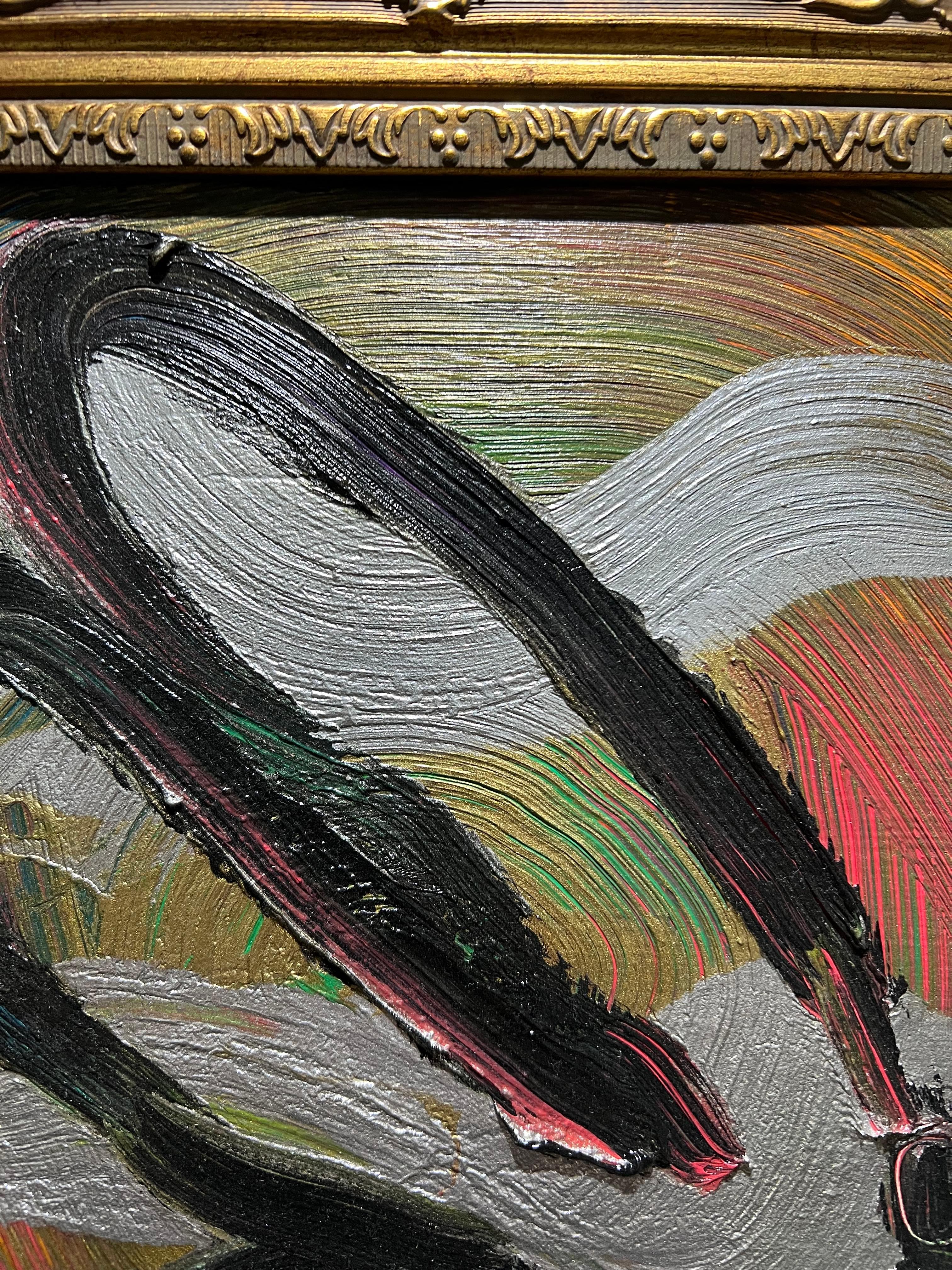 Hunt Slonem - Side Show II im Angebot 4