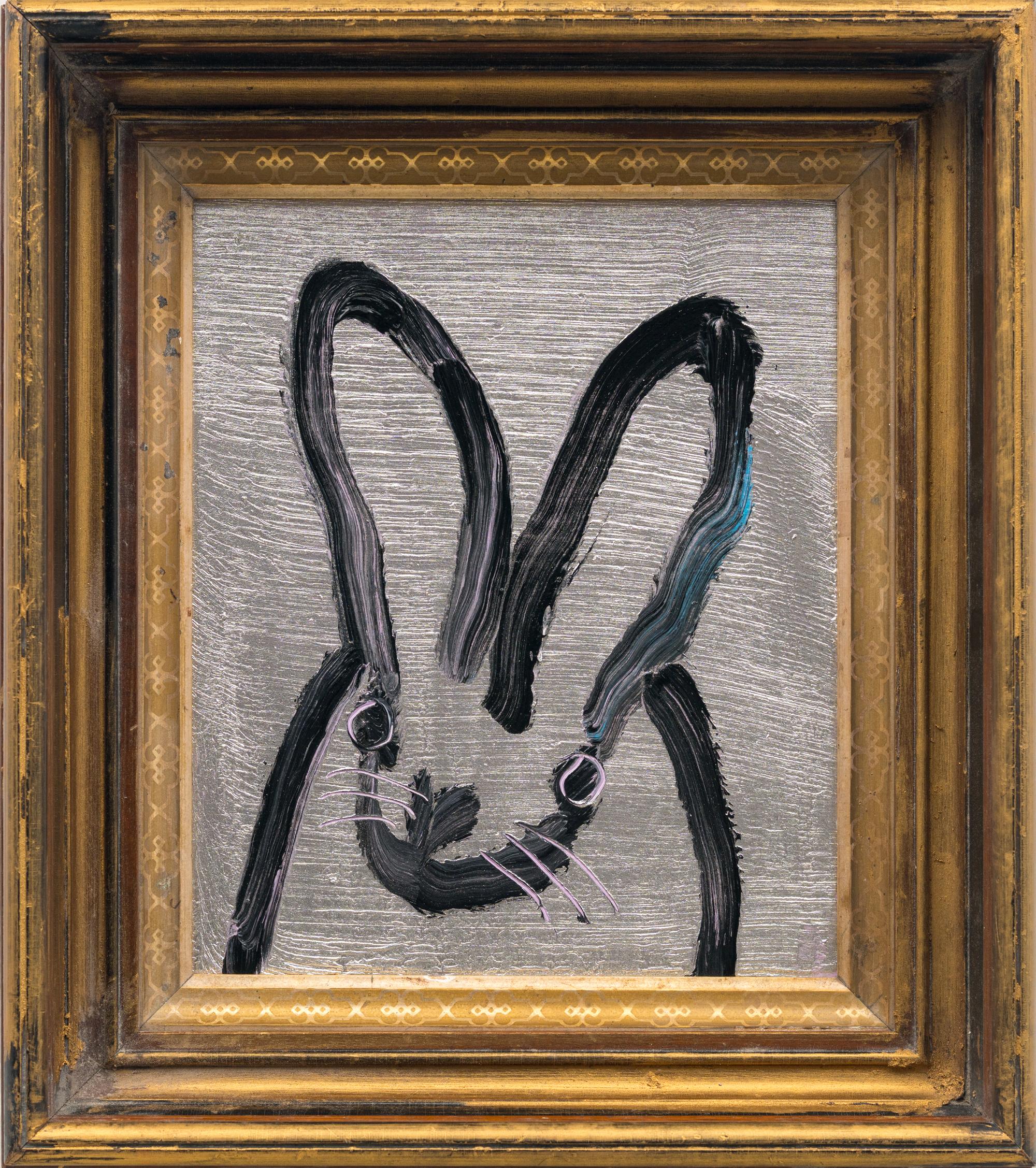 Artist:  Slonem, Hunt
Title:  Silver Bunny
Date:  2026
Medium:  Oil on wood
Unframed Dimensions:  12" x 10"
Framed Dimensions:  17" x 15"
Signature:  Signed by Artist on Verso
Edition:  Unique

Hunt Slonem is an internationally celebrated