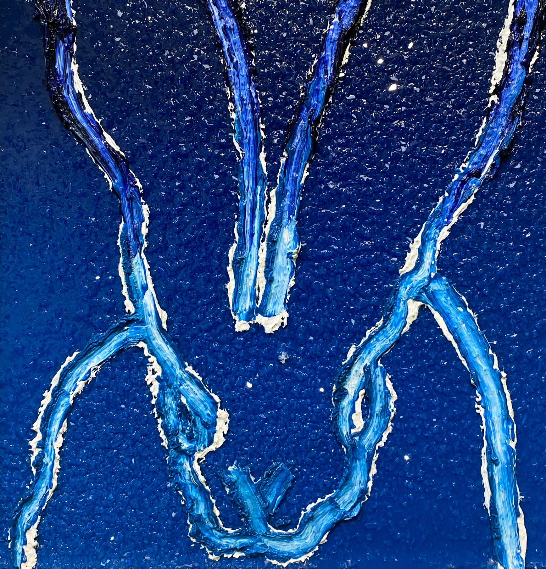 Hunt Slonem Dipinto a olio coniglietto singolo 'Sonno' in vendita 4