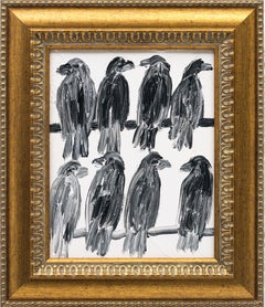 Hunt Slonem - Hunt Slonem "Society Finches 2" Birds Hunt Slonem "Society Finches 2" Birds