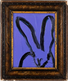 Hunt Slonem "Sonia" Original bunny painting in oil