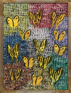 Hunt Slonem Papillons "queue d'hirondelle