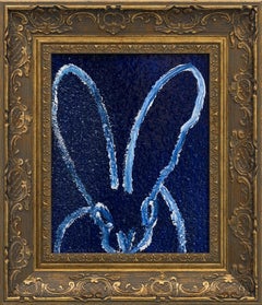 Hunt Slonem "Sylvia" Diamond Dust Bunny