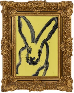 Hunt Slonem "Ted" Yellow Bunny