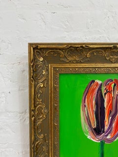 Hunt Slonem "Tulip Mixed" Multicolor Flower