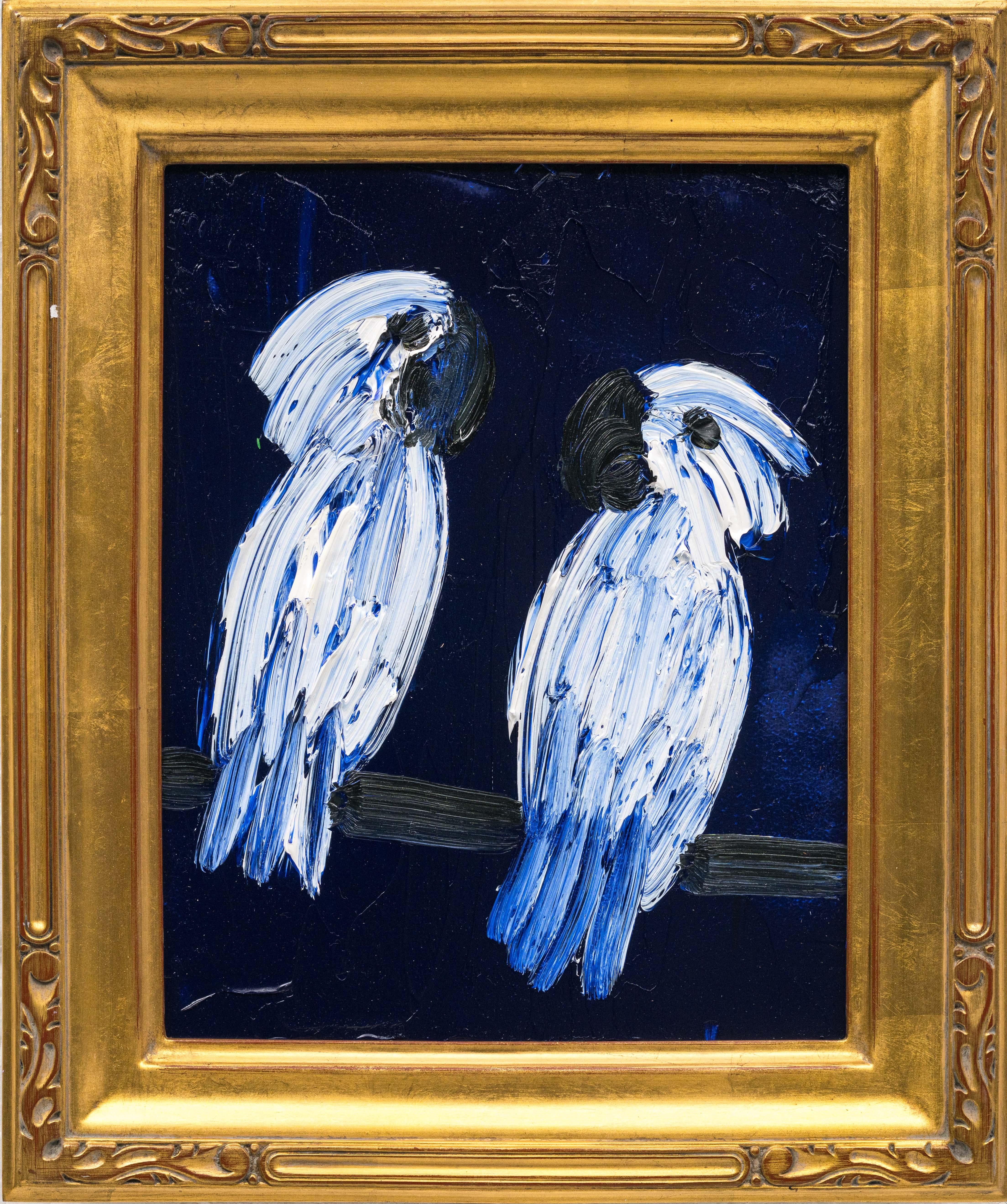 Hunt Slonem "Cacatoès parapluie" Oiseau