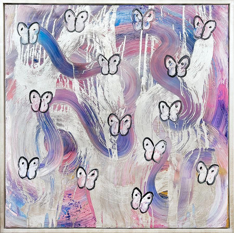 Animal Painting di Hunt Slonem - Hutch Caleidoscopio Fratilery