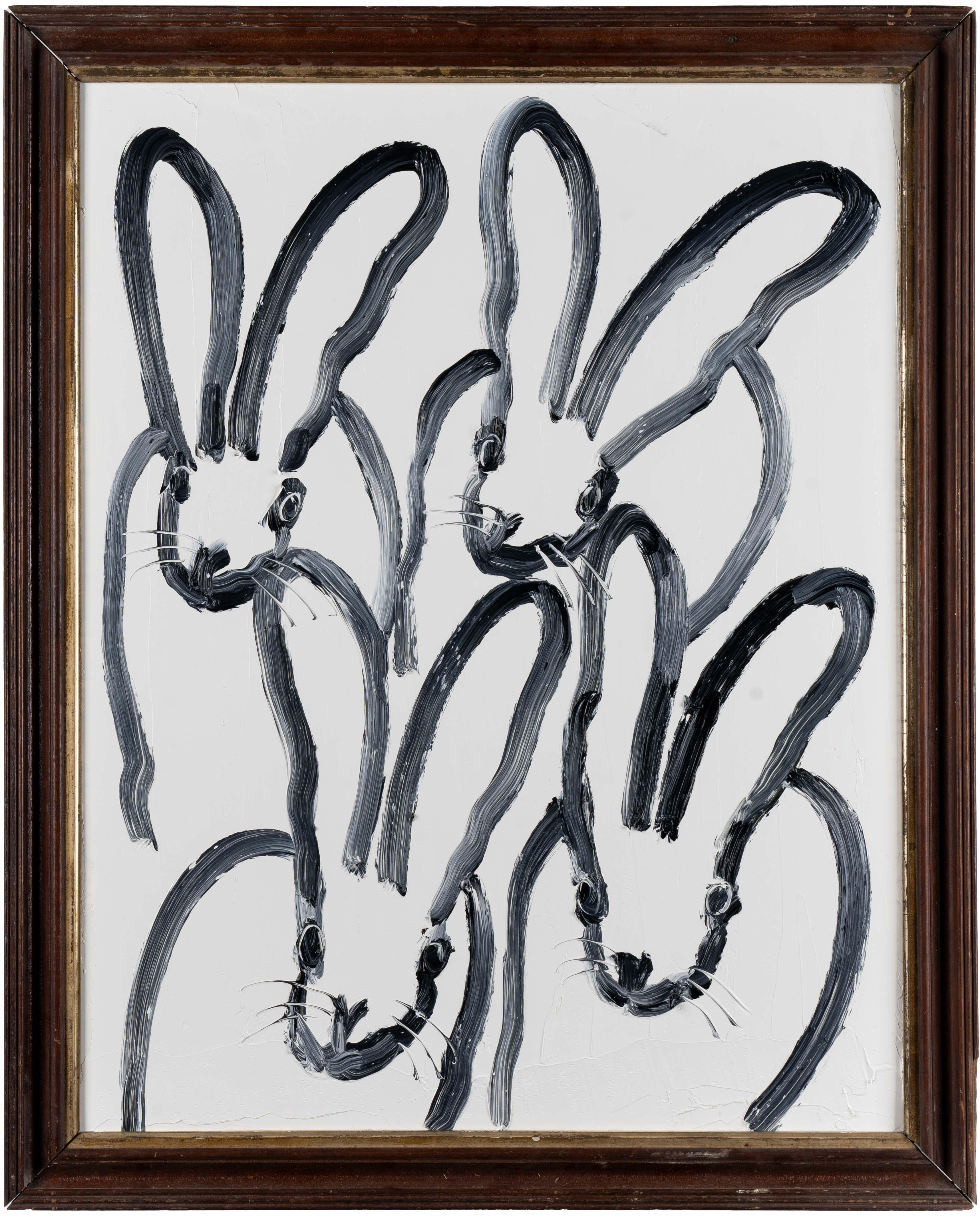 Hunt Slonem Animal Painting - Hutch Red Lion