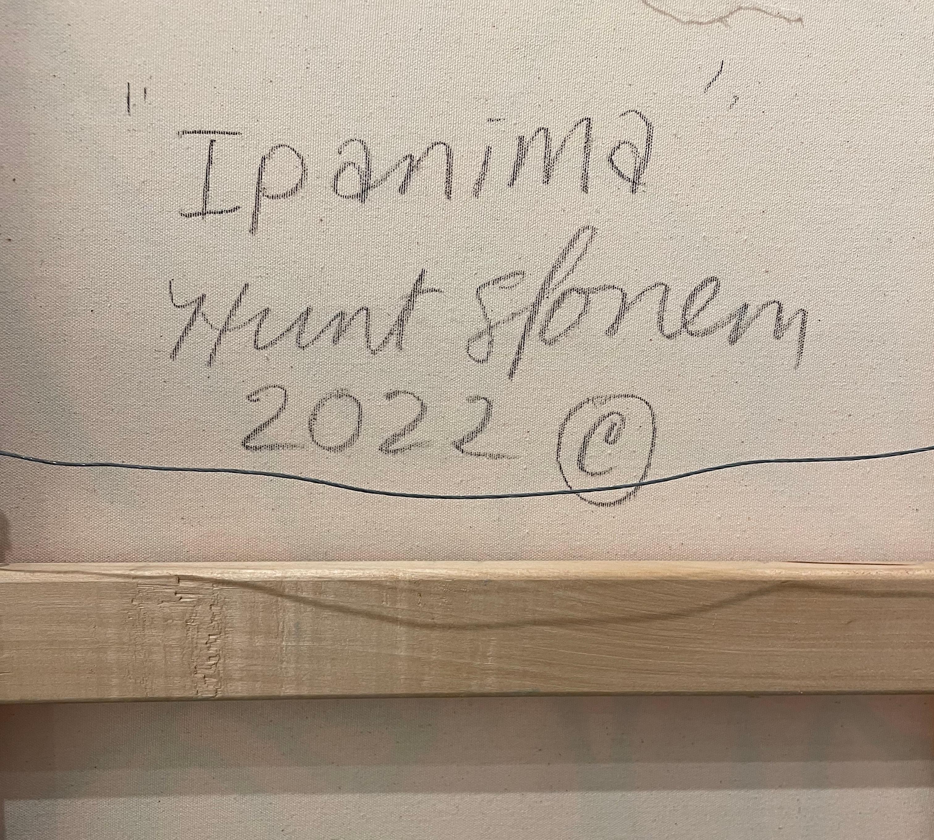 Artist:  Slonem, Hunt
Title:  Ipanima
Series:  Bunnies
Date:  2022
Medium:  Oil on canvas with diamond dust
Unframed Dimensions:  30