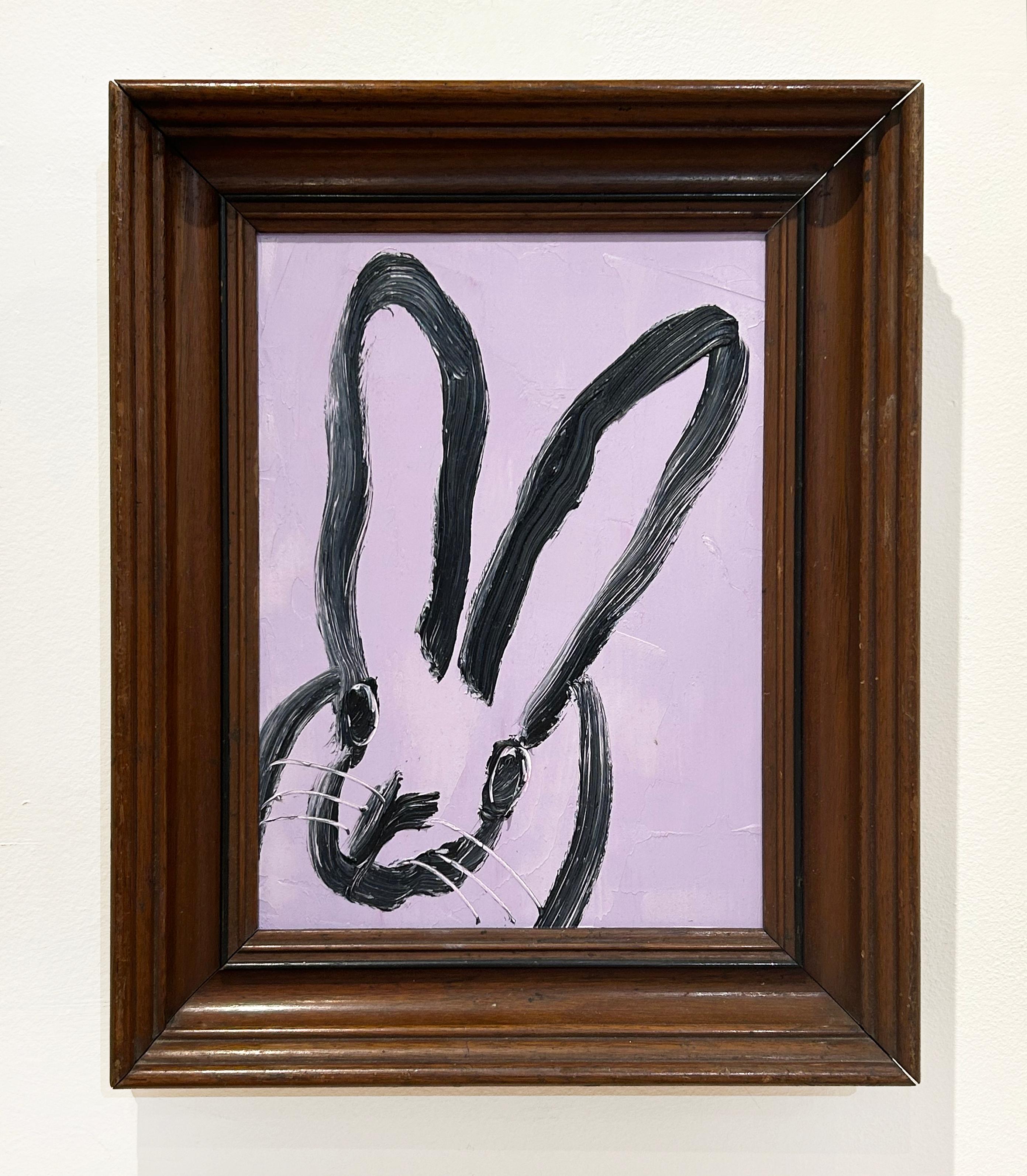 Lavender - Contemporary Painting by Hunt Slonem