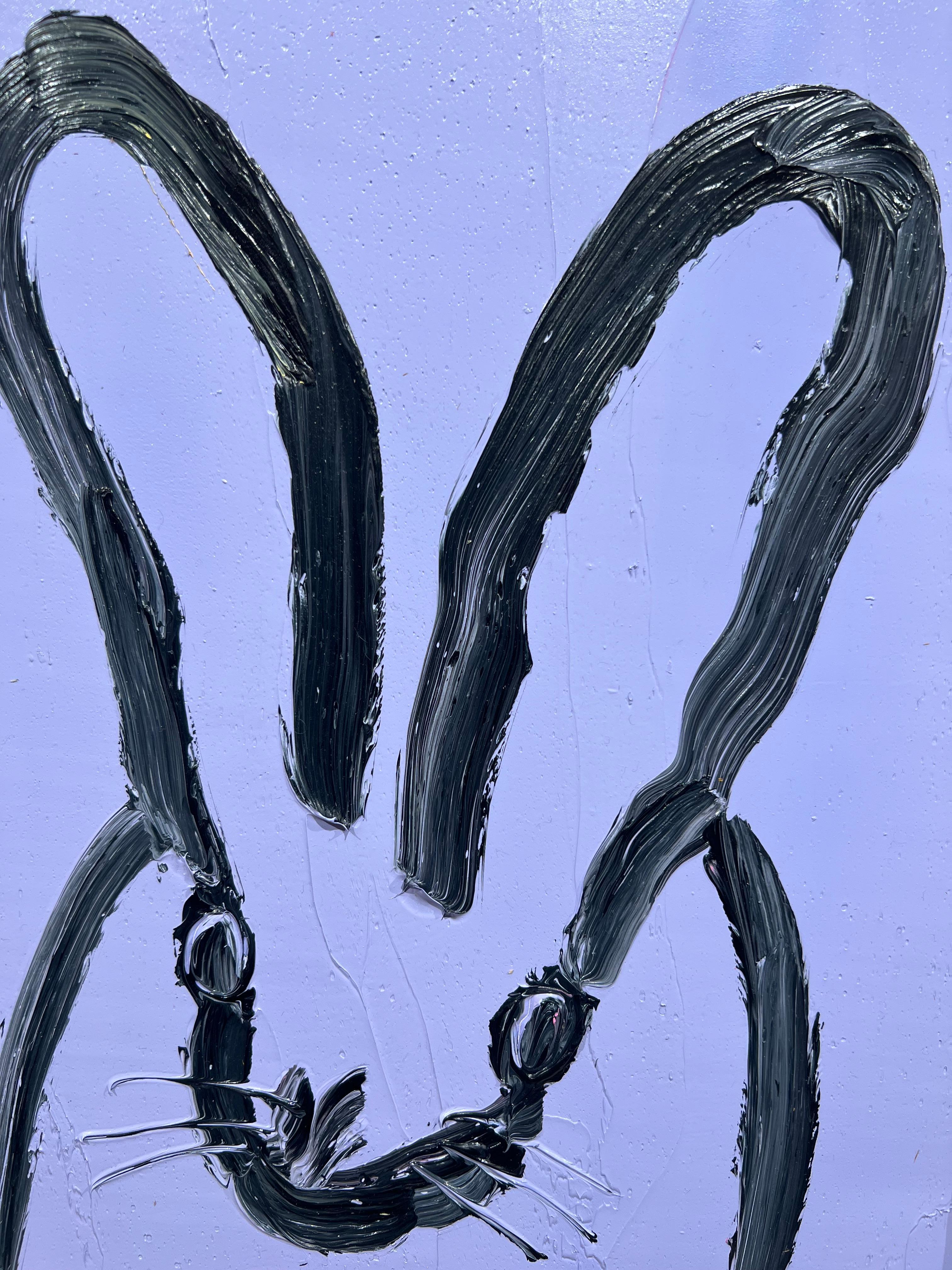 Lavender Mist 3 - Painting by Hunt Slonem