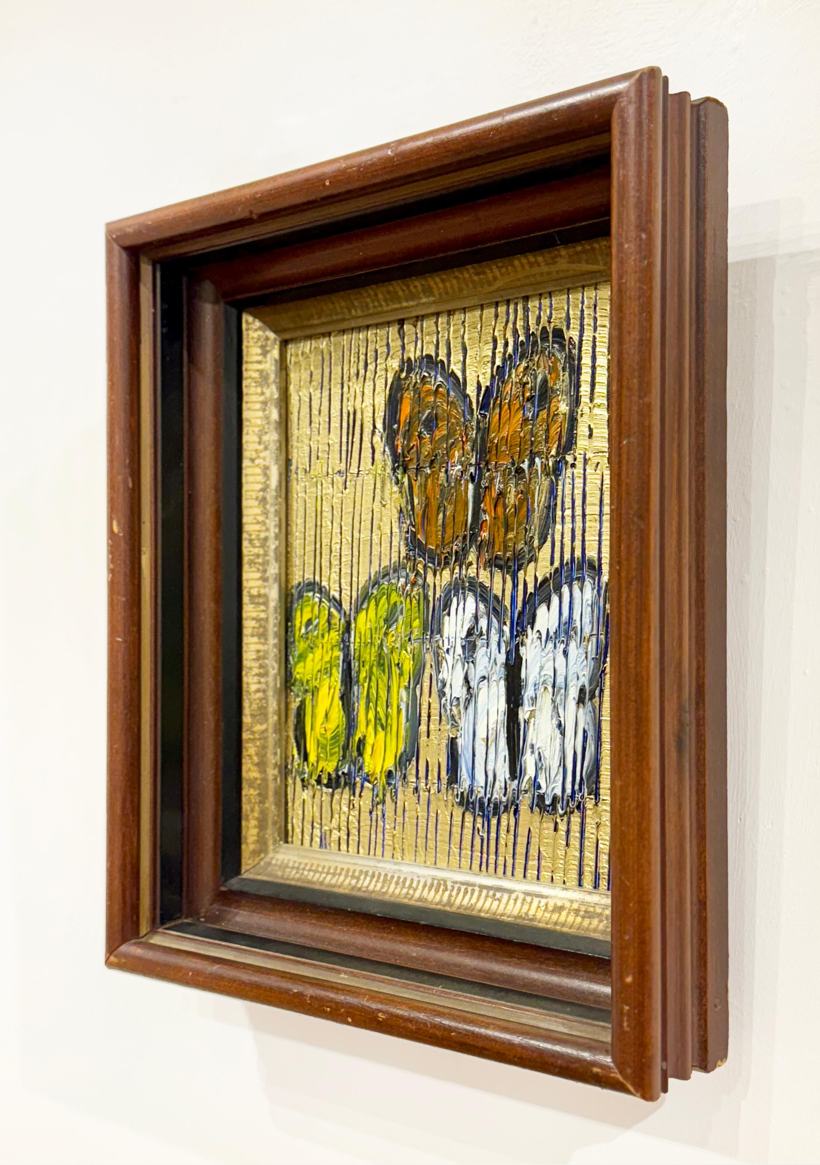 Rasen-Party (Braun), Animal Painting, von Hunt Slonem
