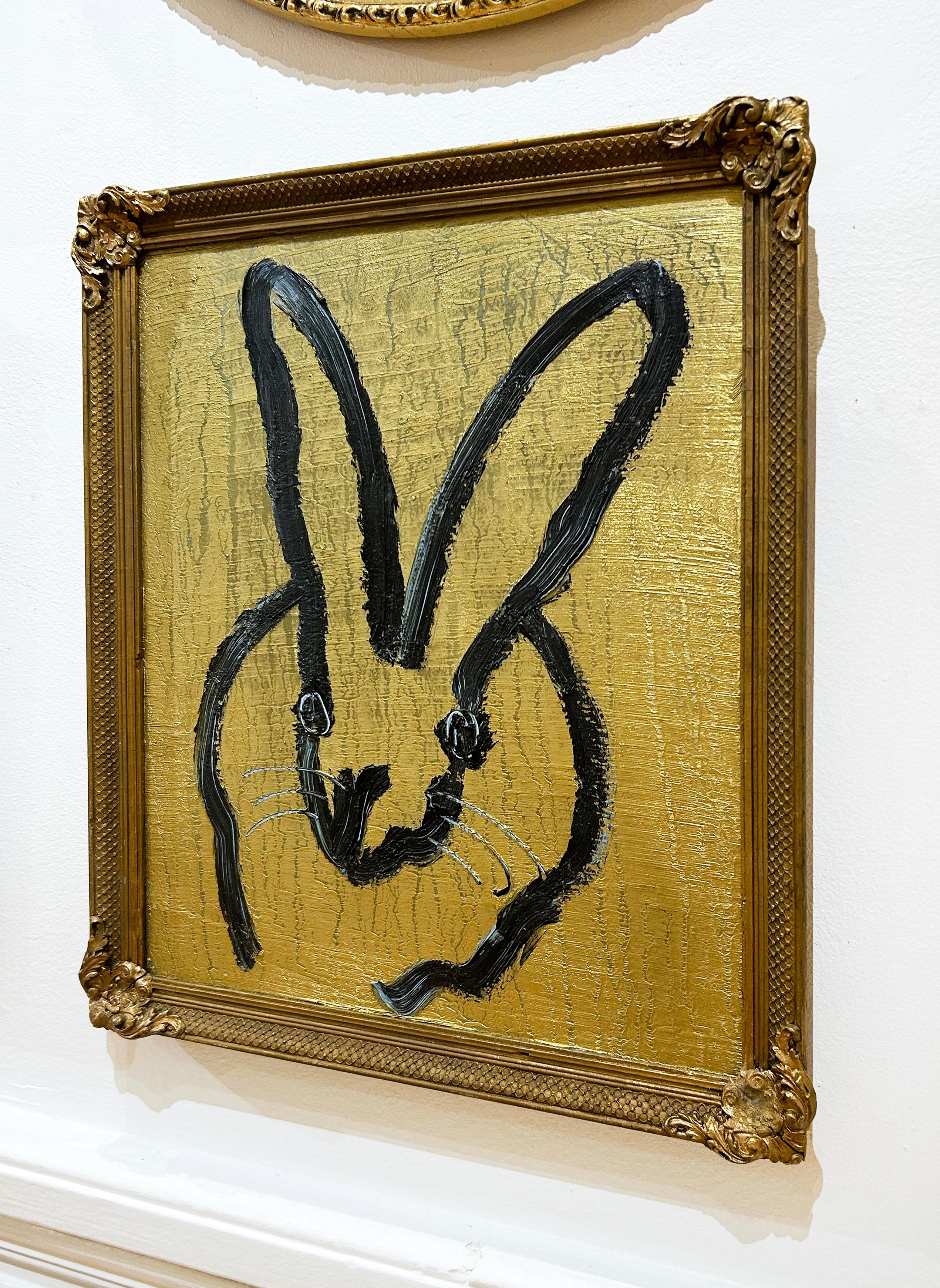 Liliana 3 - Animal Painting Marrone di Hunt Slonem