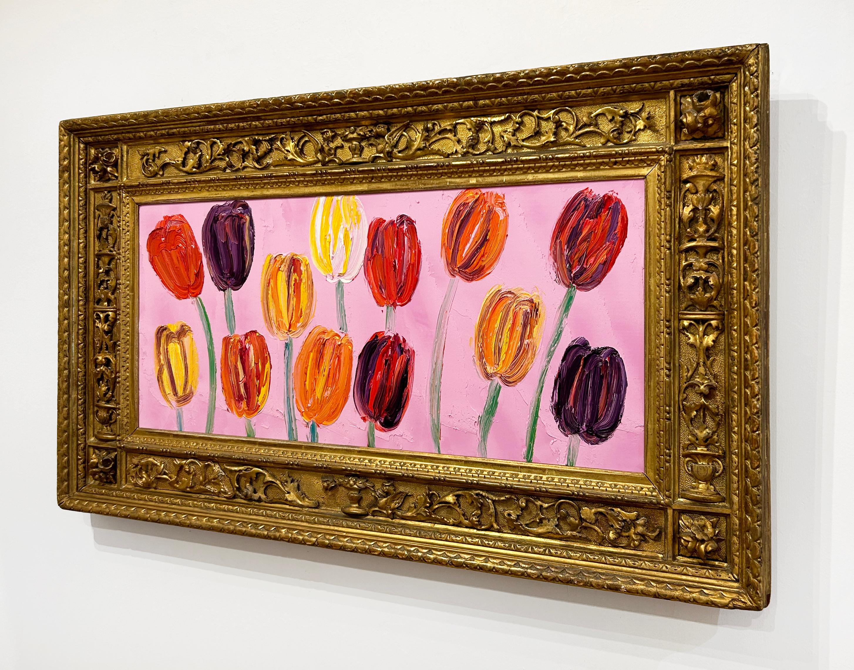 Artista:  Slonem, Hunt
Título:  Alinear Tulipanes
Serie:  Florales
Date:  2024
Medio:  Óleo sobre madera
Sin enmarcar Dimensiones:  14.5