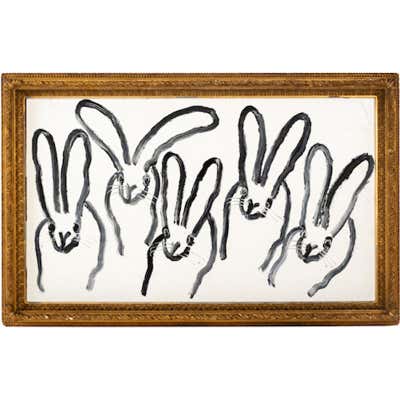 Hunt Slonem - Imperial Roman Rabbits (EA00125) For Sale at 1stDibs