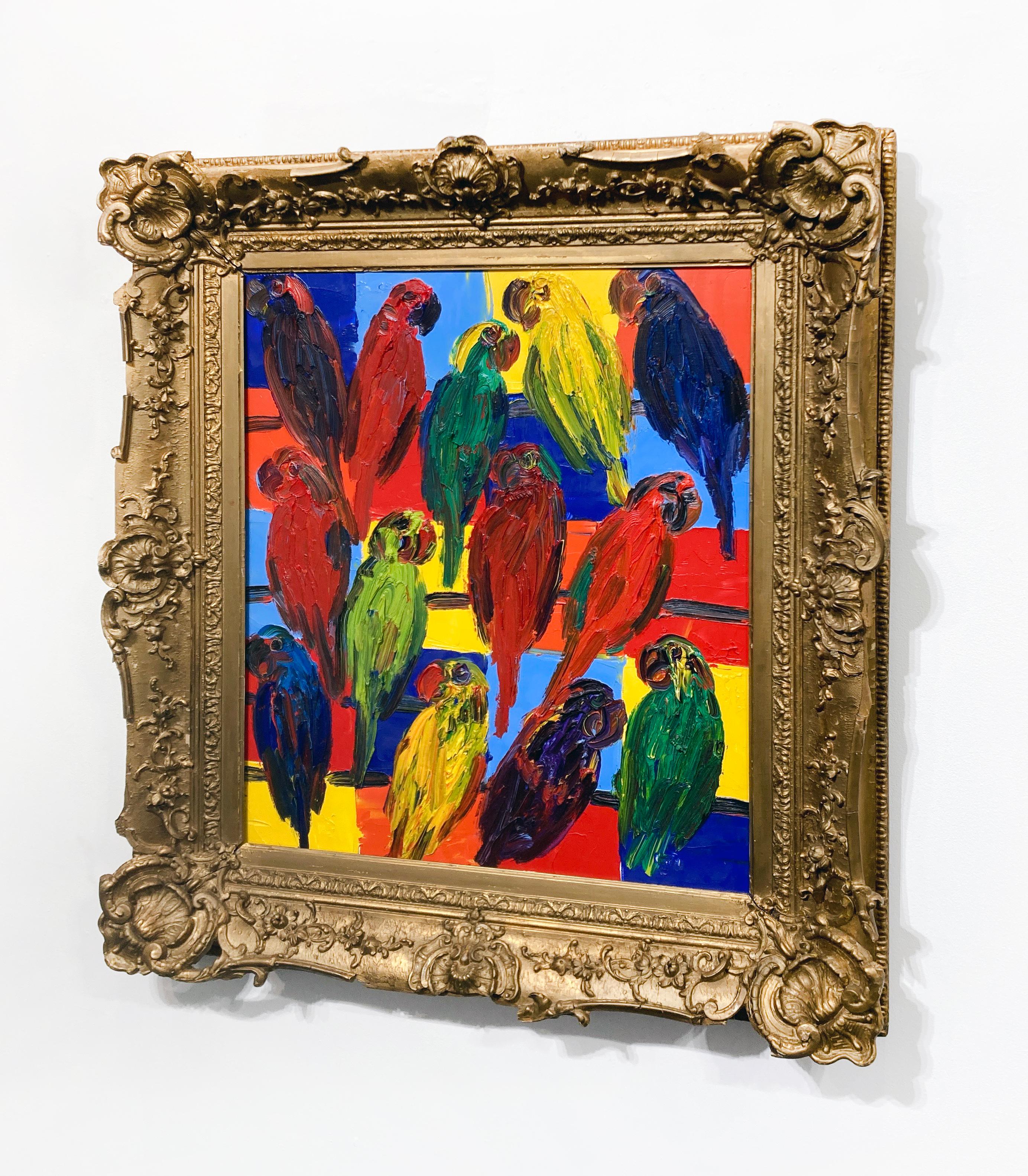 Artista:  Hunt Slonem, Hunt
Titolo:  Assegni Lories
Serie:  Uccelli
Data:  2022
Media:  Olio su legno
Non incorniciato Dimensioni:  30.5