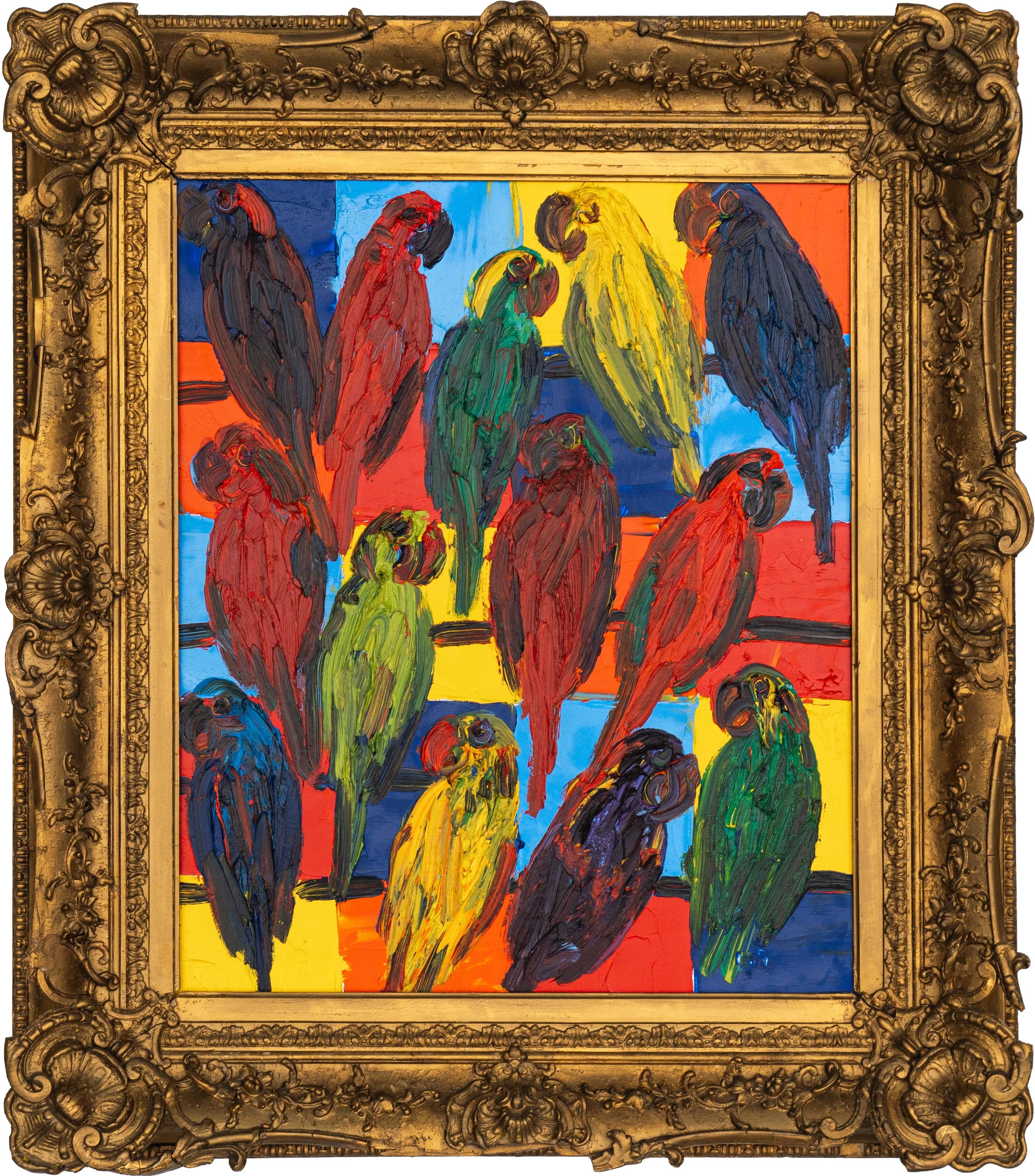 Assegni Lories - Painting di Hunt Slonem