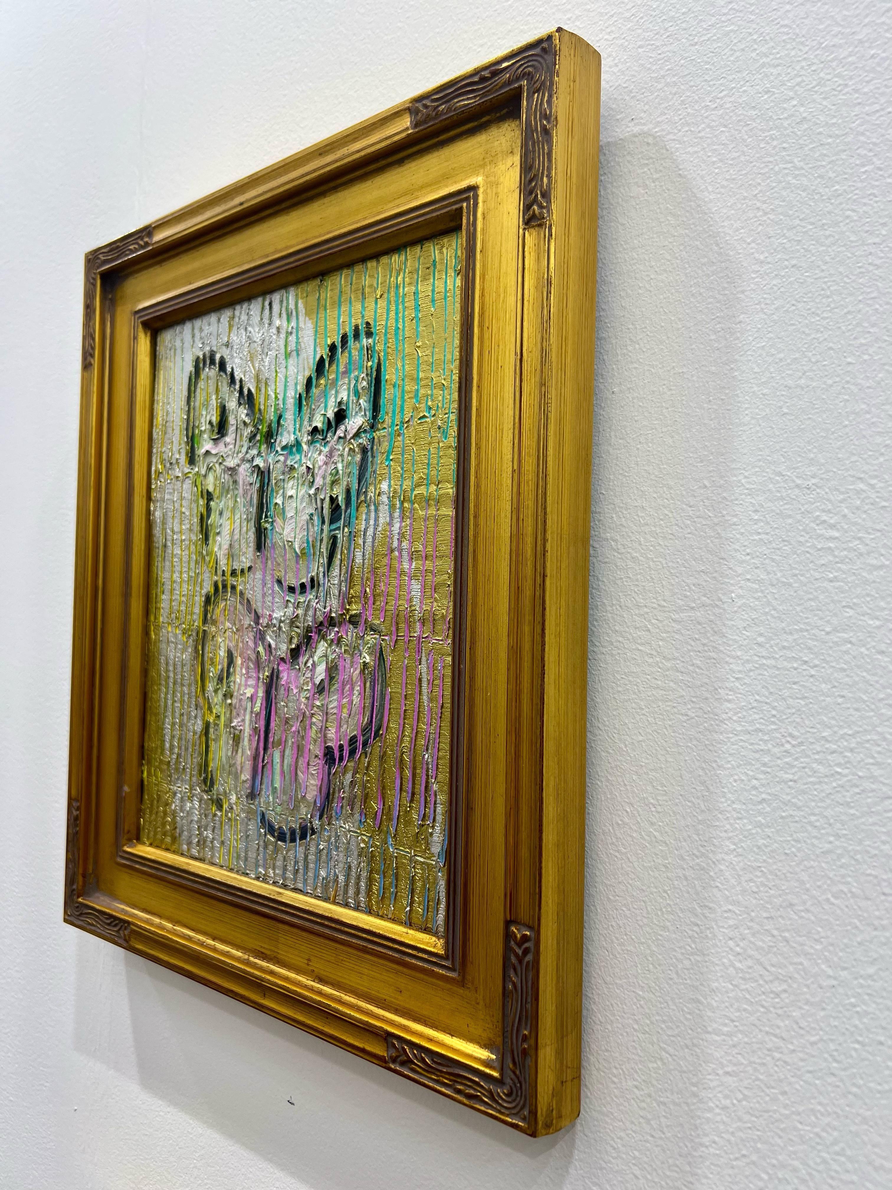 Love - Animal Painting Marrone di Hunt Slonem