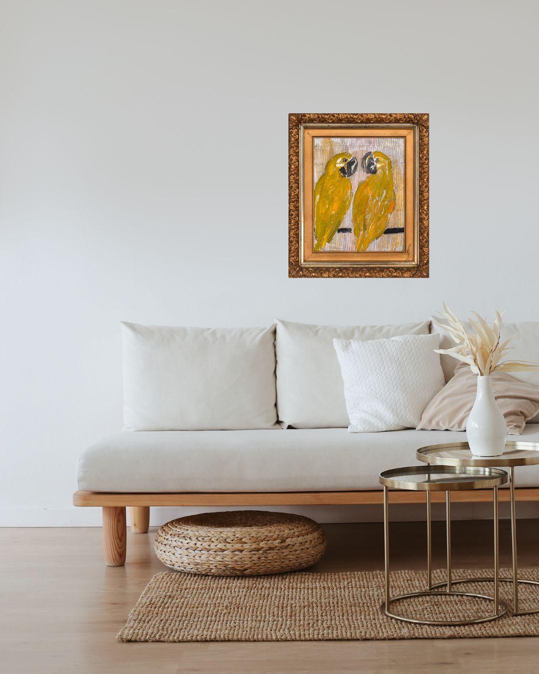 Ara - Painting di Hunt Slonem