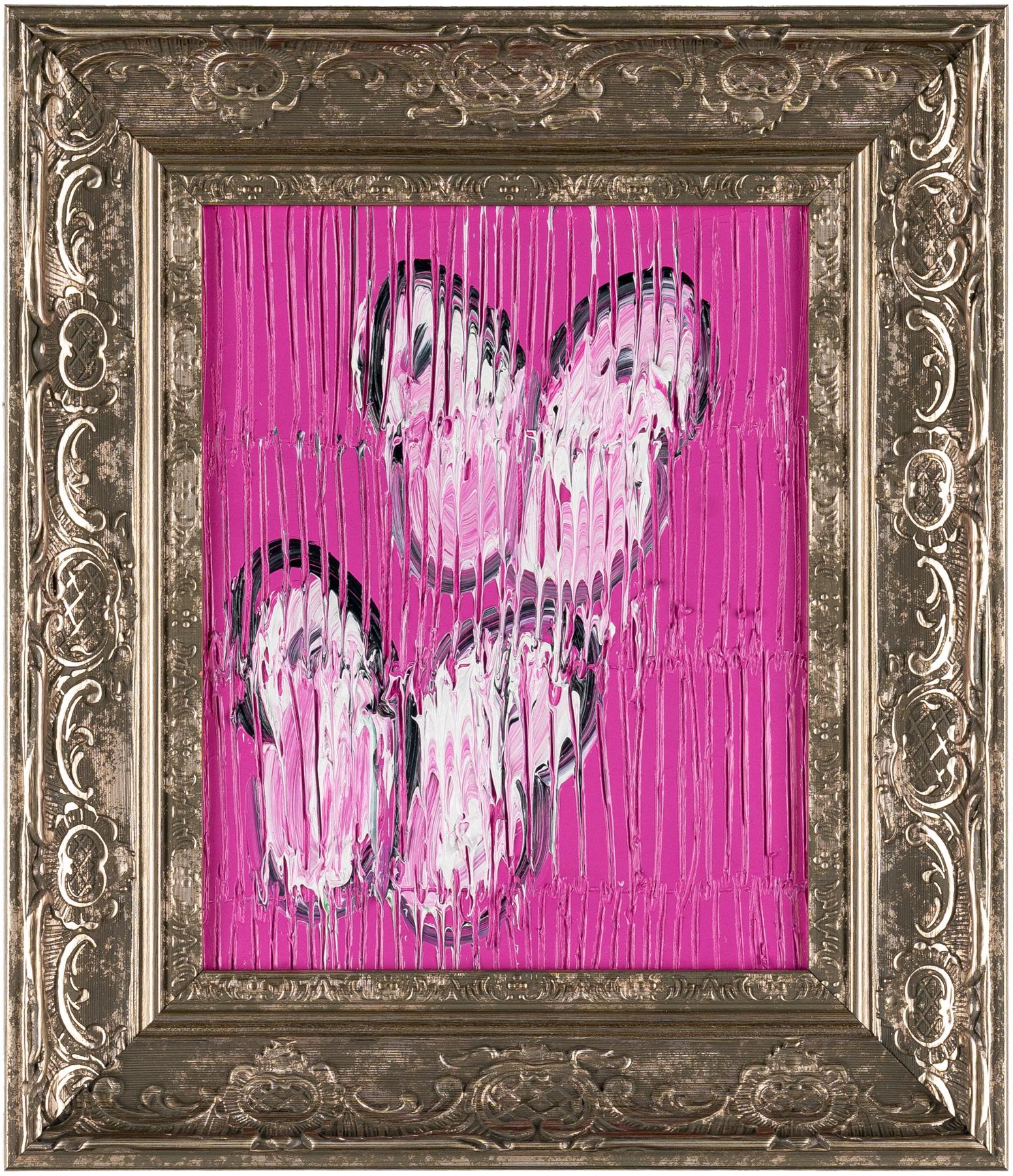 Hunt Slonem Animal Painting – Magenta