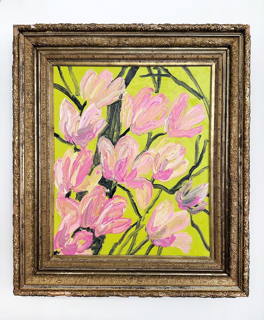 Magnolia Madewood Napoleonville, LA - Painting Contemporáneo de Hunt Slonem