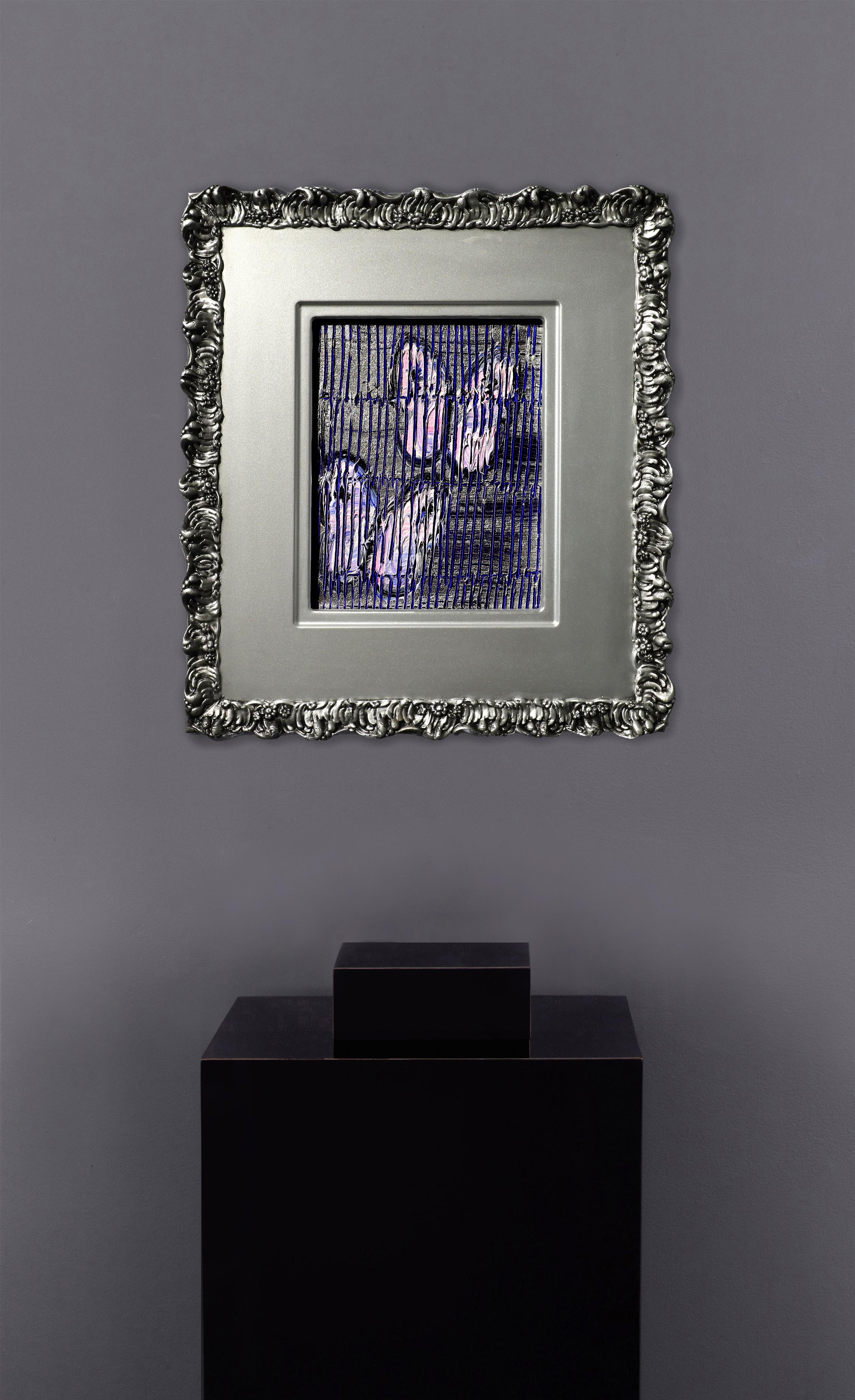 'Volo di Majenta' Pittura unica - Painting di Hunt Slonem
