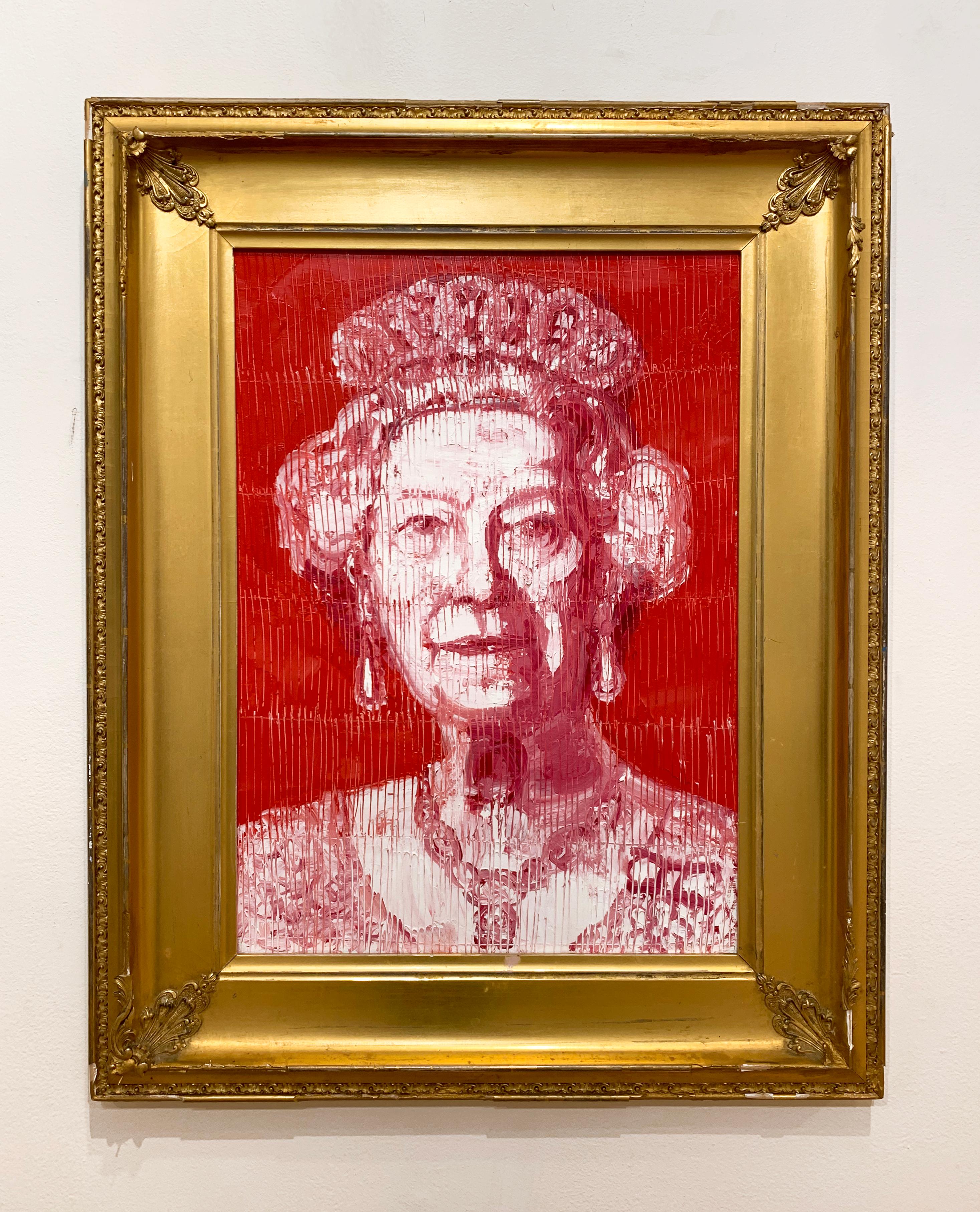 Majesty - Contemporary Painting by Hunt Slonem