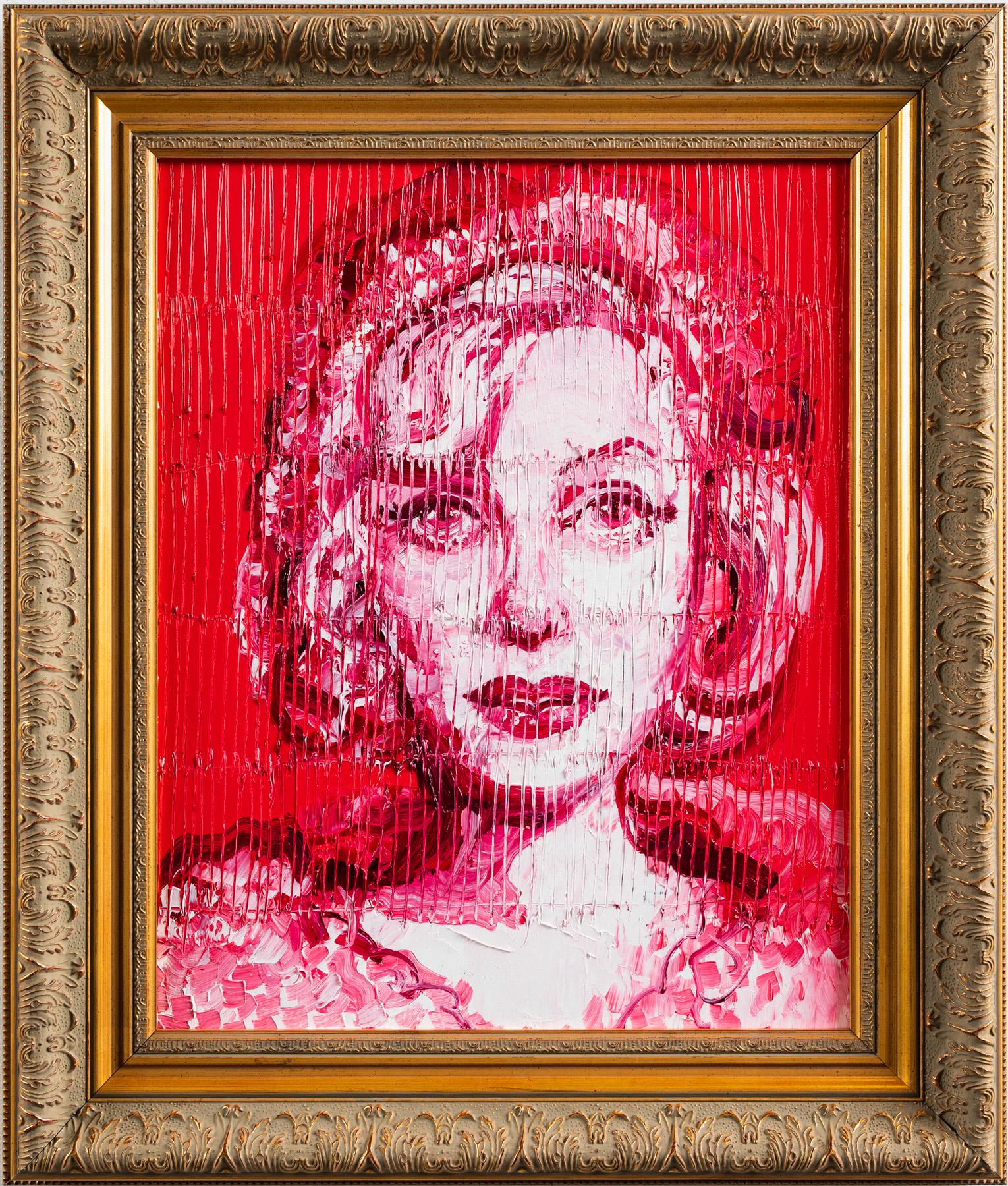 Hunt Slonem Portrait Painting – Marilyn Monroe 