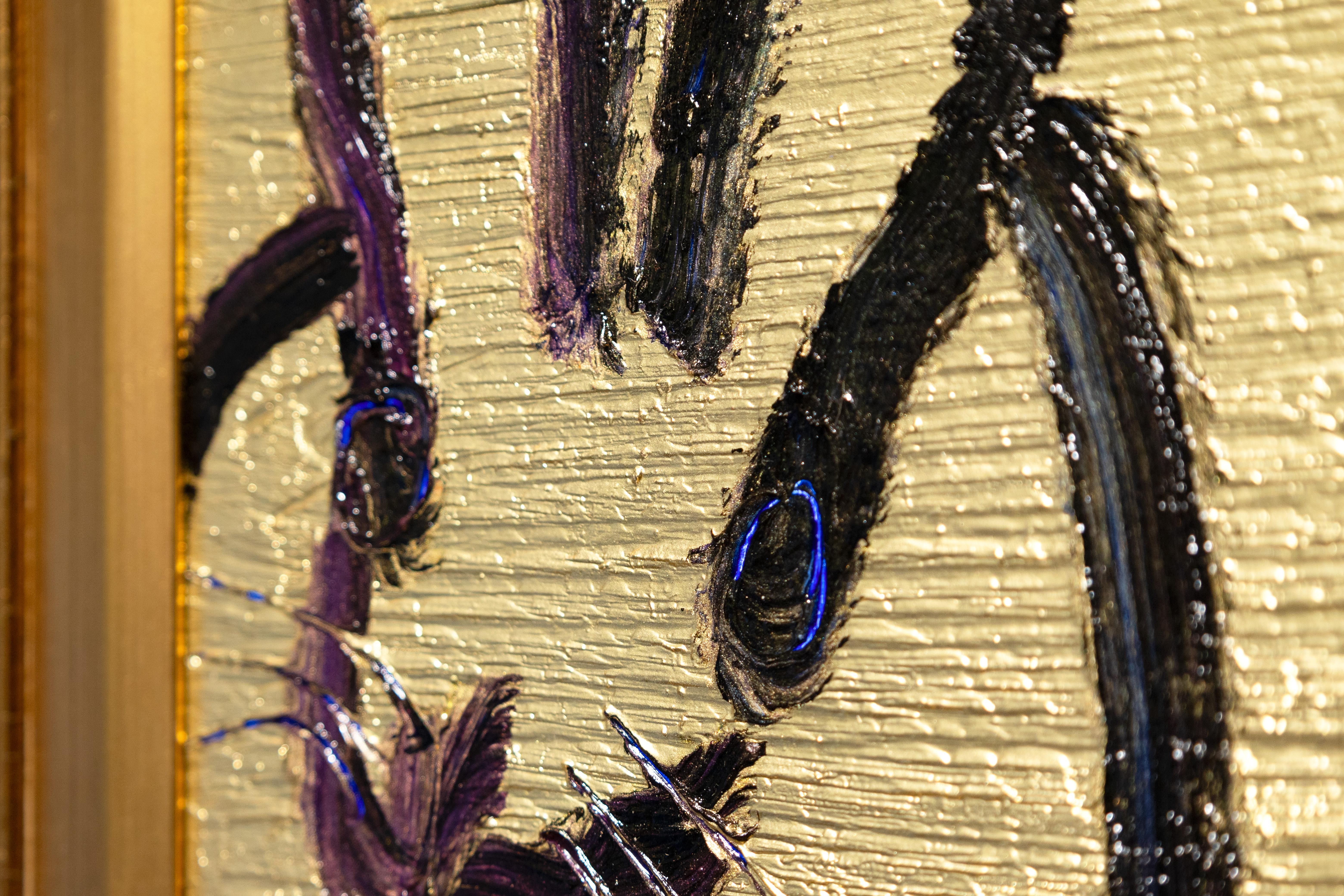 Quadro unico 'Max - Painting Neoespressionismo di Hunt Slonem
