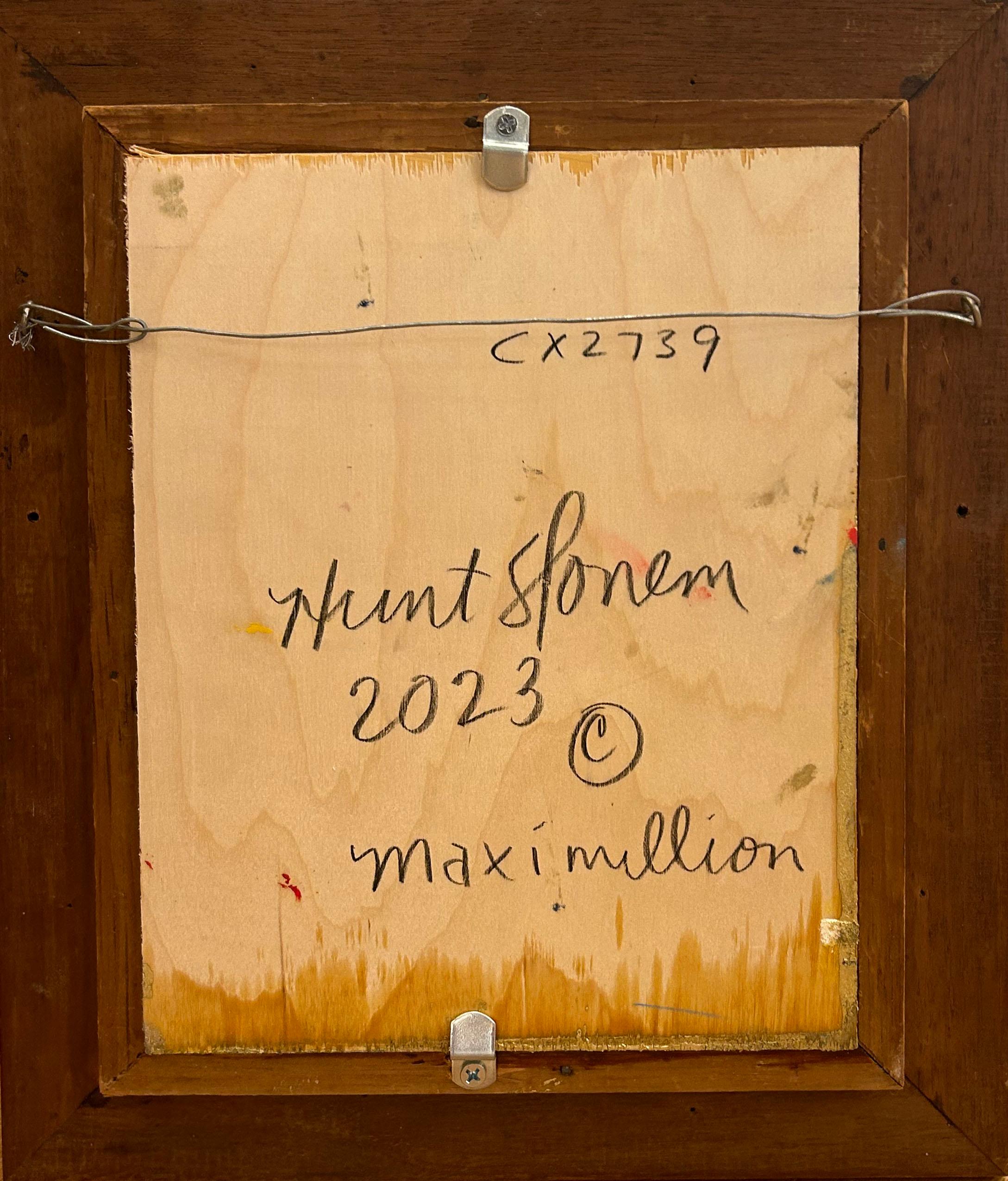 Künstler:  Slonem, Hunt
Titel:  Maximilian
Datum:  2023
Medium:  Öl auf Holz
Ungerahmt Abmessungen:  10