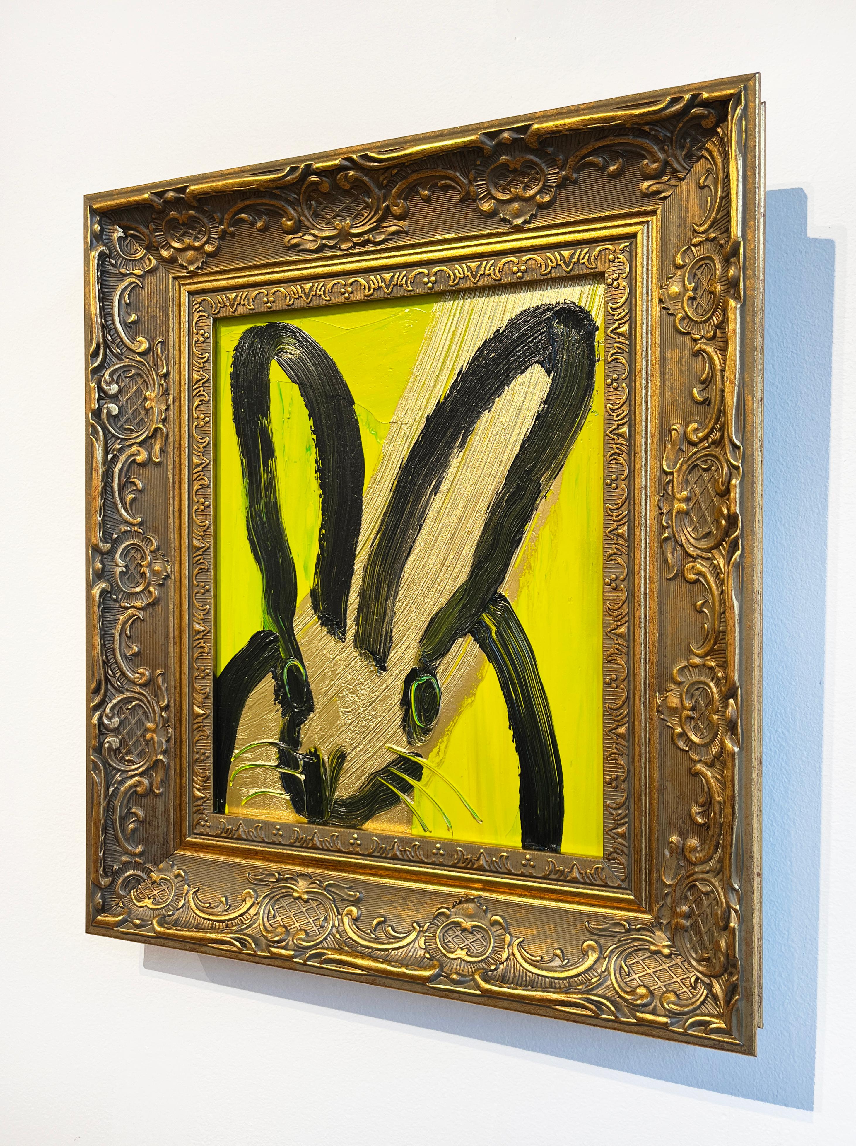 Artist:  Slonem, Hunt
Title: Mellow Yellow
Date:  2024
Medium:  Oil on Panel
Unframed Dimensions:  10