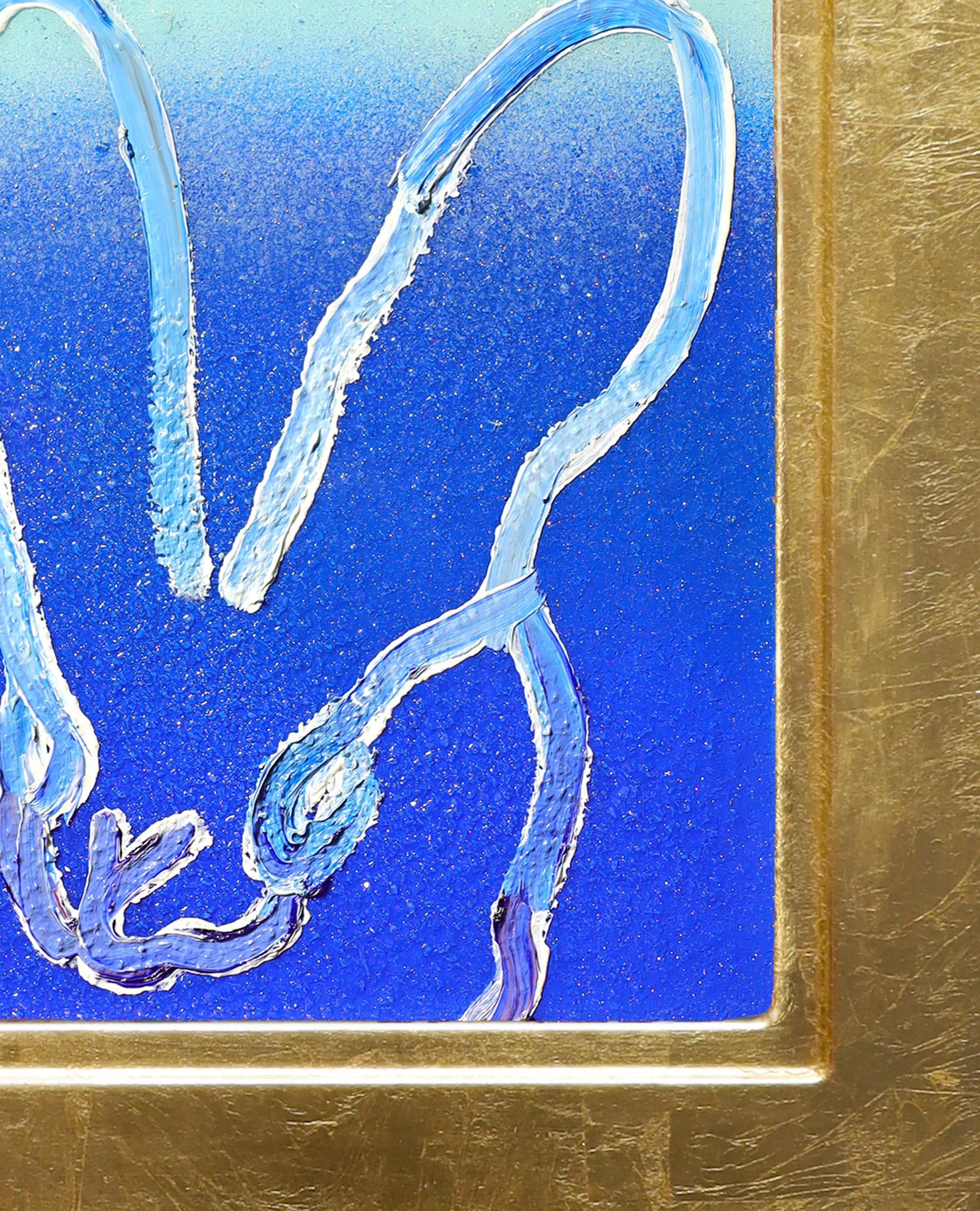 'Messenger in Blue' Unique Painting 1