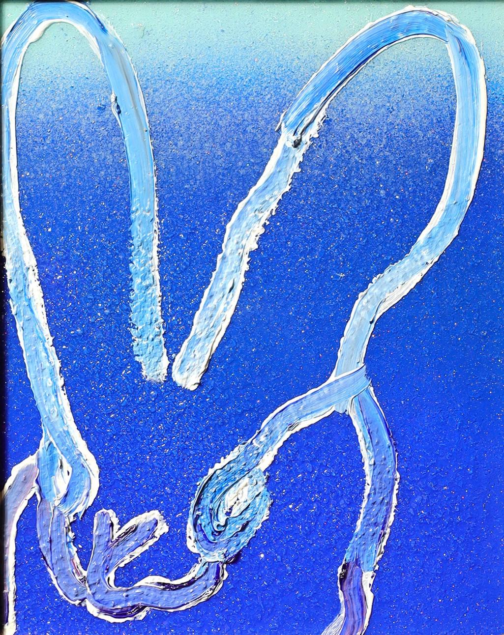'Messenger in Blue' Unique Painting 5