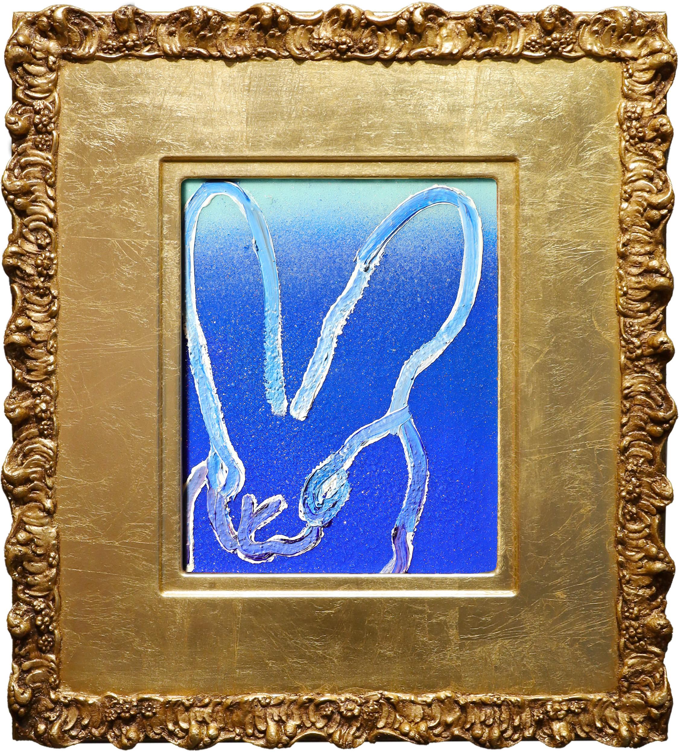 'Messenger in Blue' Unique Painting