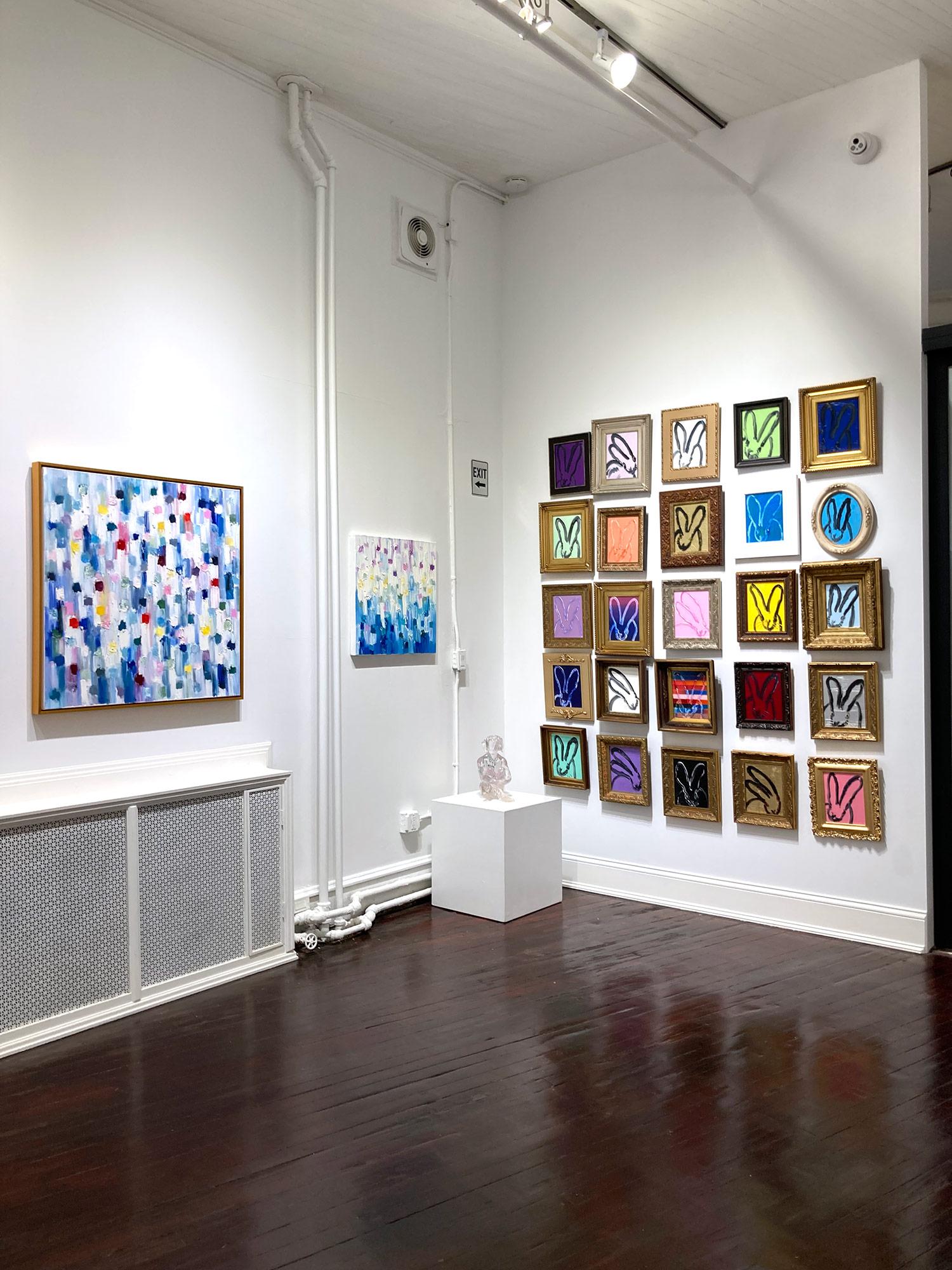 Peinture à l'huile encadrée 