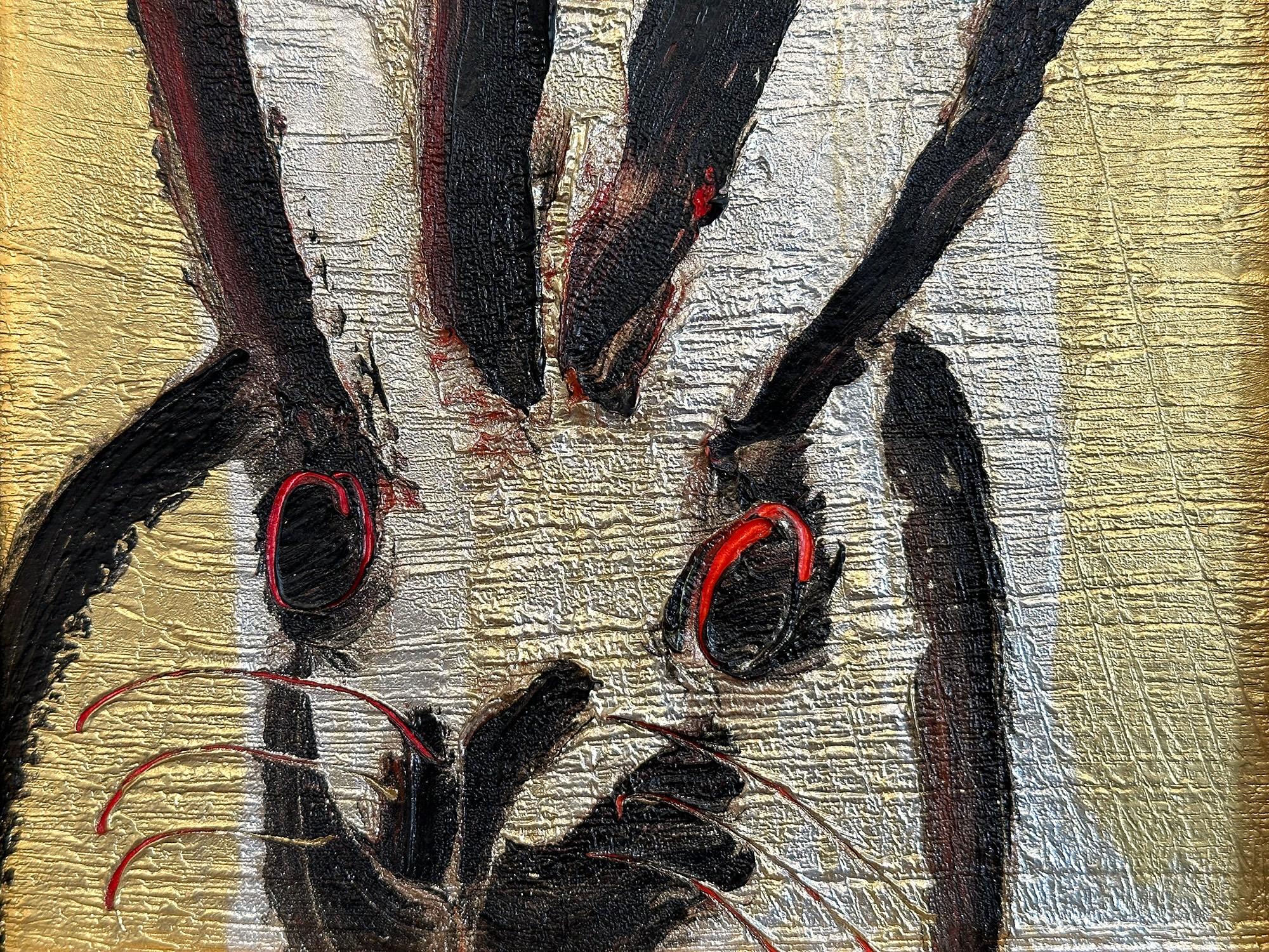 Peinture à l'huile encadrée 